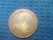 монета Екатерина2